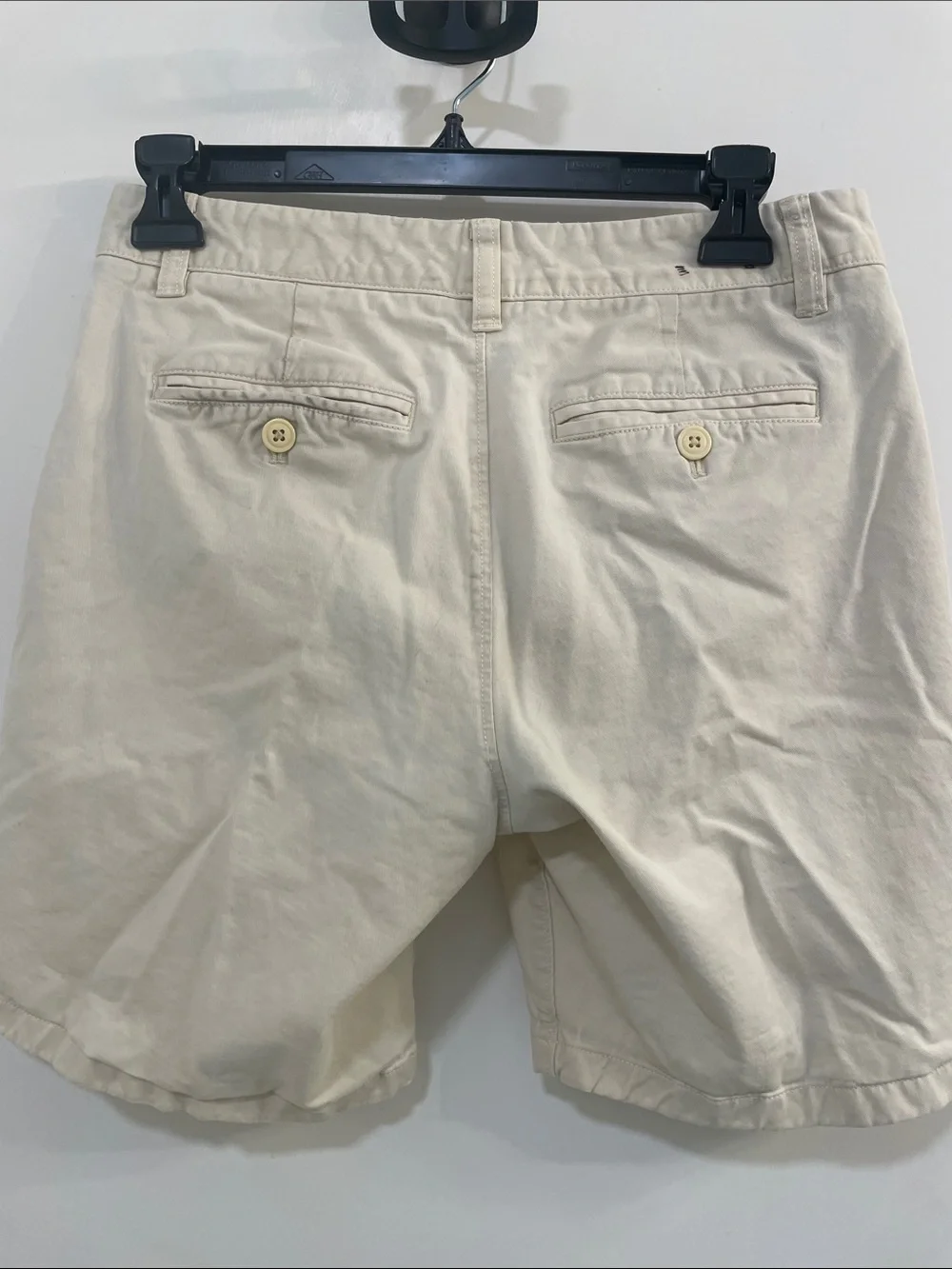 Bonobos Men's Flat-Front Shorts in Cream